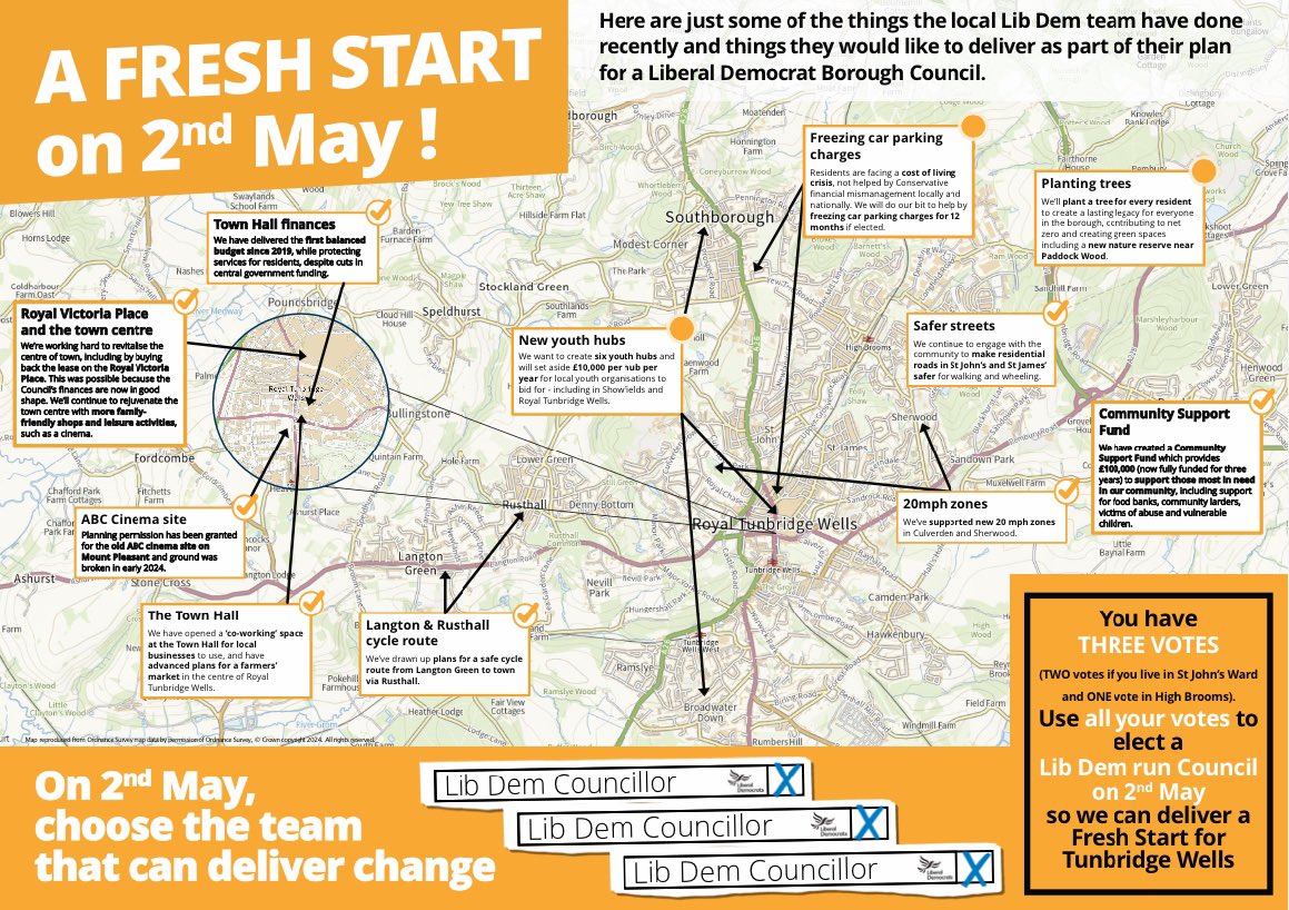 #tunbridgewells #rusthall #speldhurst #langtongreen #LocalElections2024