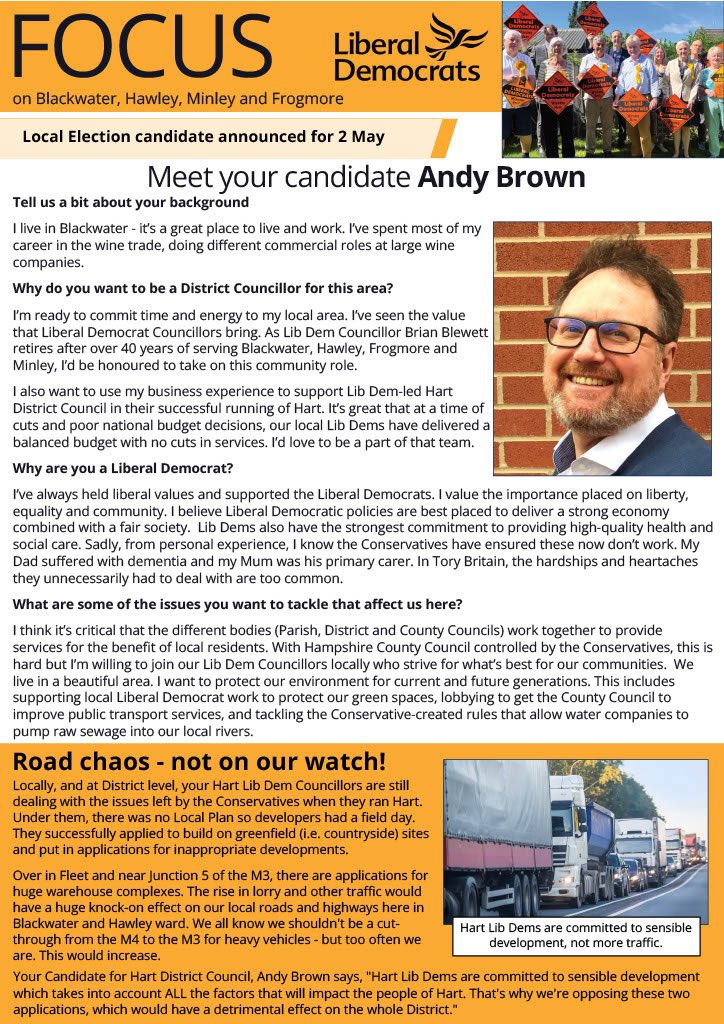 Cllr Andy Brown 🔶 tweet media