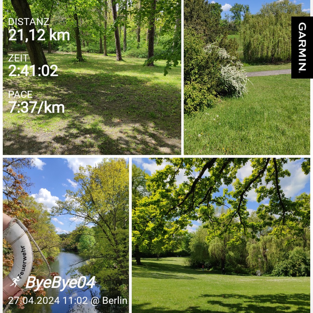 #byebye04 erledigt, bei schönem Laufwetter. Kein 3er oder 4er Tempo, sondern schön in Zone 2. Ist ja auch gerade mal wieder der Hype.

Für euch ein paar Eindrücke aus der Großstadt.
#nevernotrunning