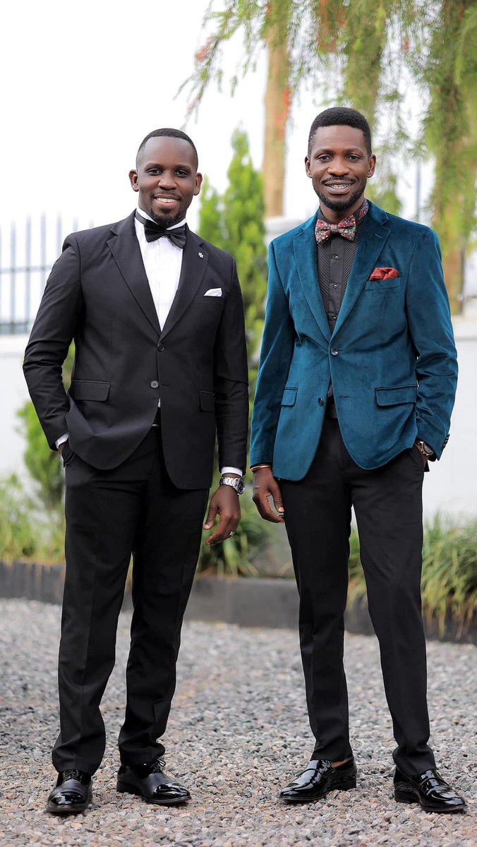 Our @NUP_Ug proud hooligans. @HEBobiwine and @JoelSsenyonyi we love you so much and we really appreciate your resilience and tireless, devoted efforts ahead of a new Uganda. Bambi temutuyiwa. #arrestmuseveninow 
#FreeAllPoliticalPrisoners