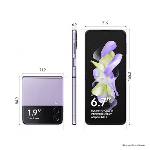 • Samsung Galaxy Z Flip4 5G 8/256GB - Bora Purple •

link : shpee.click/12uviks5