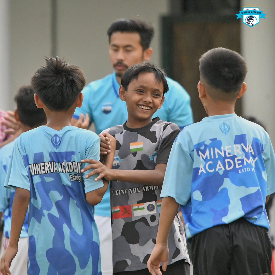 Pure joy on the field!! 😍 Come join #TheFactory where we mold champions destined for global glory on the football pitch. Call on +91 6284779696 for more details about the upcoming training programs. #Warriors #TheFactory #IndianFootball #MAFC