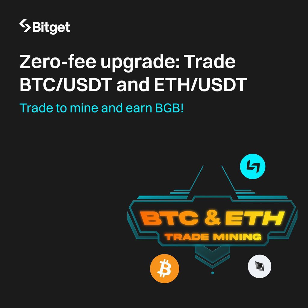 Trade BTC/USDT and ETH/USDT! Trade to mine and earn BGB! Promotion period: April 28, 12:00 AM – May 20, 11:59 PM (UTC+8) How to participate: Use the Register Now button on the promotion page. Complete identity verification. Trade BTC/USDT and ETH/USDT on the spot trading page.…