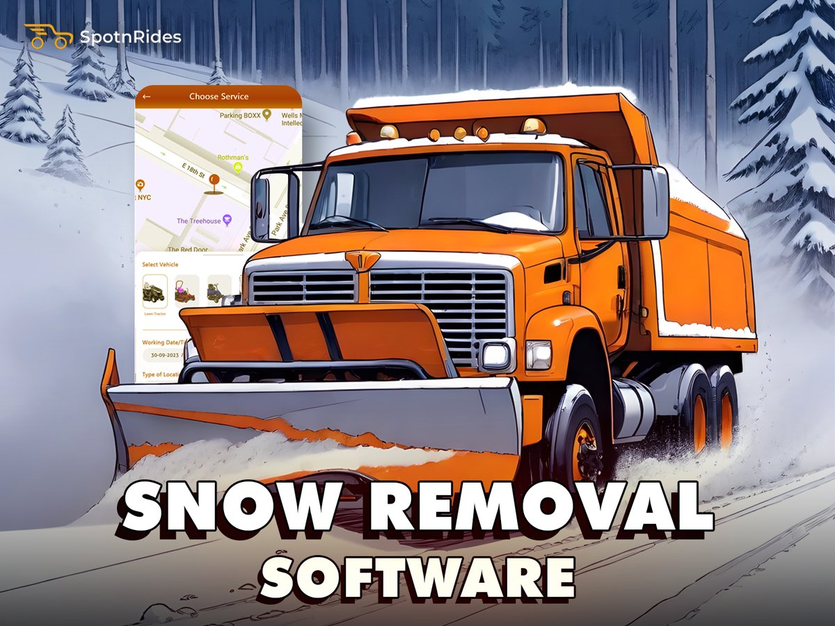 Transform your #snowremoval company with #SpotnRides innovative #software development. Leverage real-time data, automation, and intuitive interfaces to stay ahead of the competition.

Visit: bit.ly/3rUv8I8

#uberforsnowremoval #snowremovalapp #snowremovalsoftware