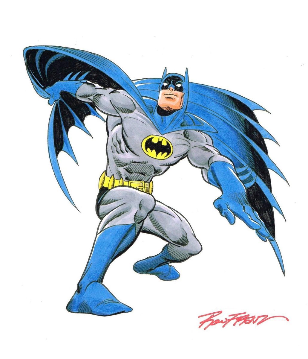 Classic Batman Art by Ron Frenz