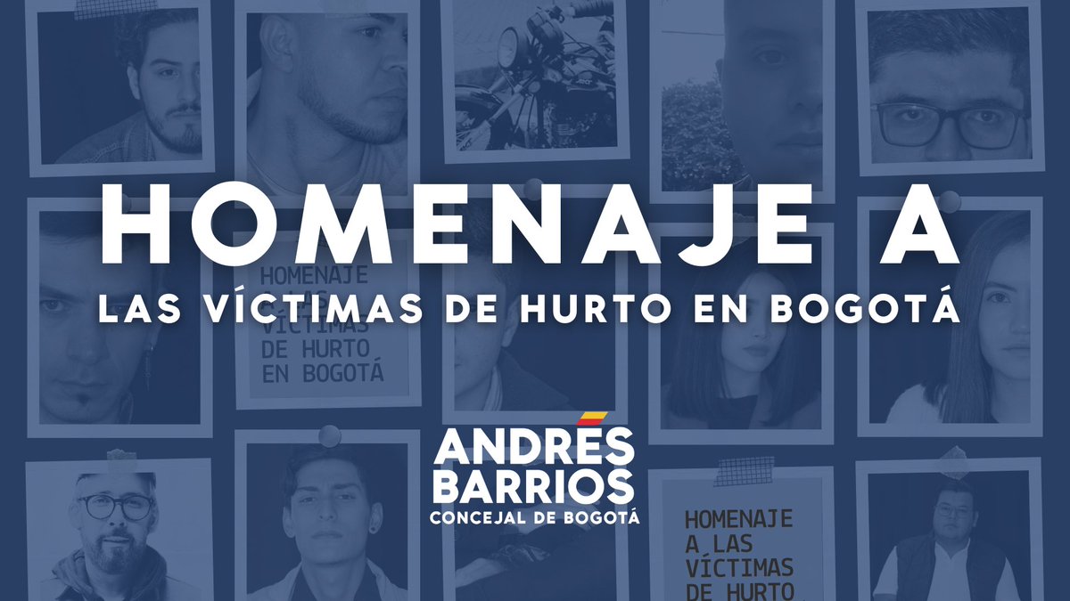 Los invito a consultar 🔎 este especial web ▶️ en el que rendimos homenaje a las víctimas de hurto en Bogotá. Hay testimonios desgarradores. En los últimos cuatro años fueron más de 620.000 personas las afectadas por este delito. Pronto presentaré un Proyecto de Acuerdo en el…