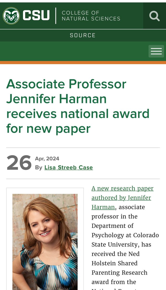 'In court cases where parental alienation is claimed mothers lose custody of their children to abusive fathers at an “alarming” rate… Through analysis of 500 trial court cases, these claims were found to be false' Delighted to see this vital research wins a national award 👏…