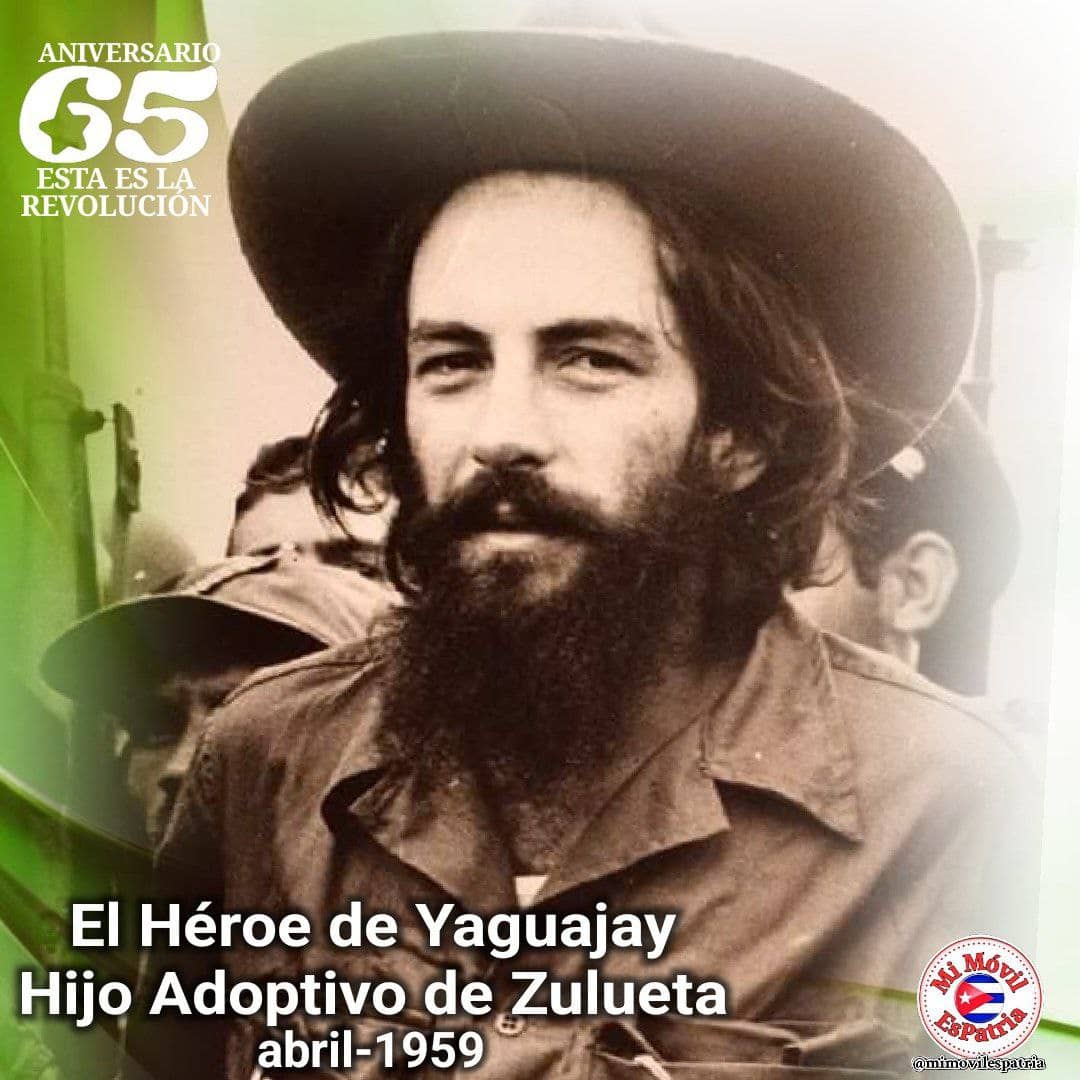 #CamiloVive y se recuerda como el héroe de #Yaguajay, además fue declarado hijo ilustre de #Zulueta el #27DeAbril de 1959 #CubaViveEnSuHistoria @MindusIndustria @DiazCanelB @ValdesMenendez @PartidoPCC @PresidenciaCuba @Partido