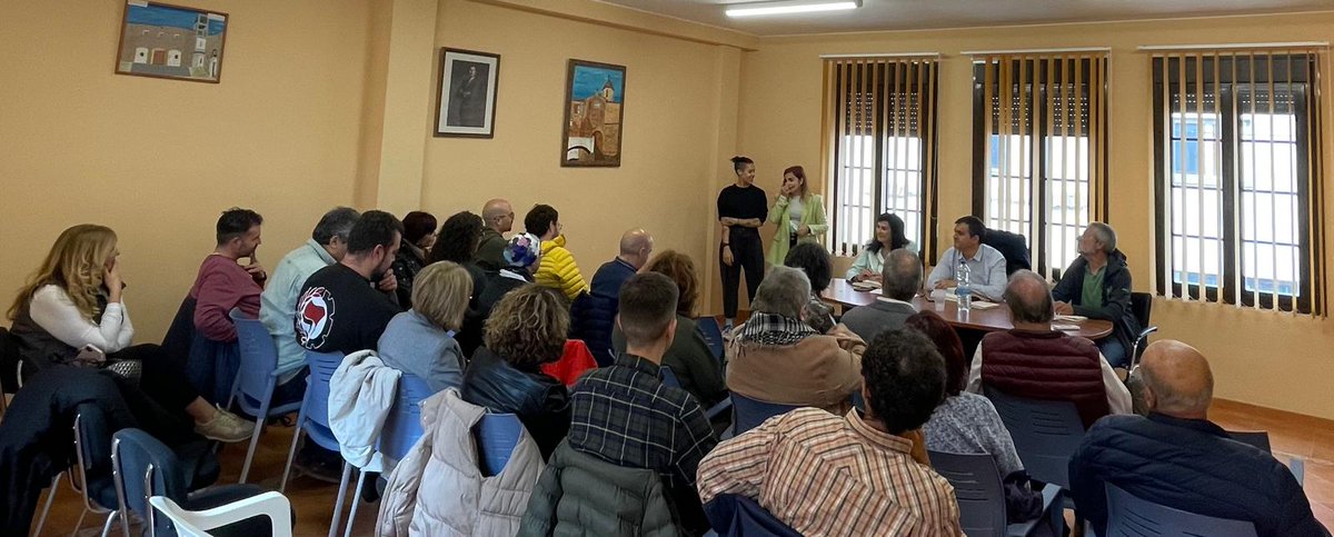 En Nigüella,en la Comarca Comunidad de Calatayud,hemos celebrado la Comisión de Coordinación de las Comarcas de Zaragoza de CHA,en la que se ha elegido a @sevegodina como Secretario Territorial,con la tarea de fortalecer la organización. Enhorabuena Seve y gracias.