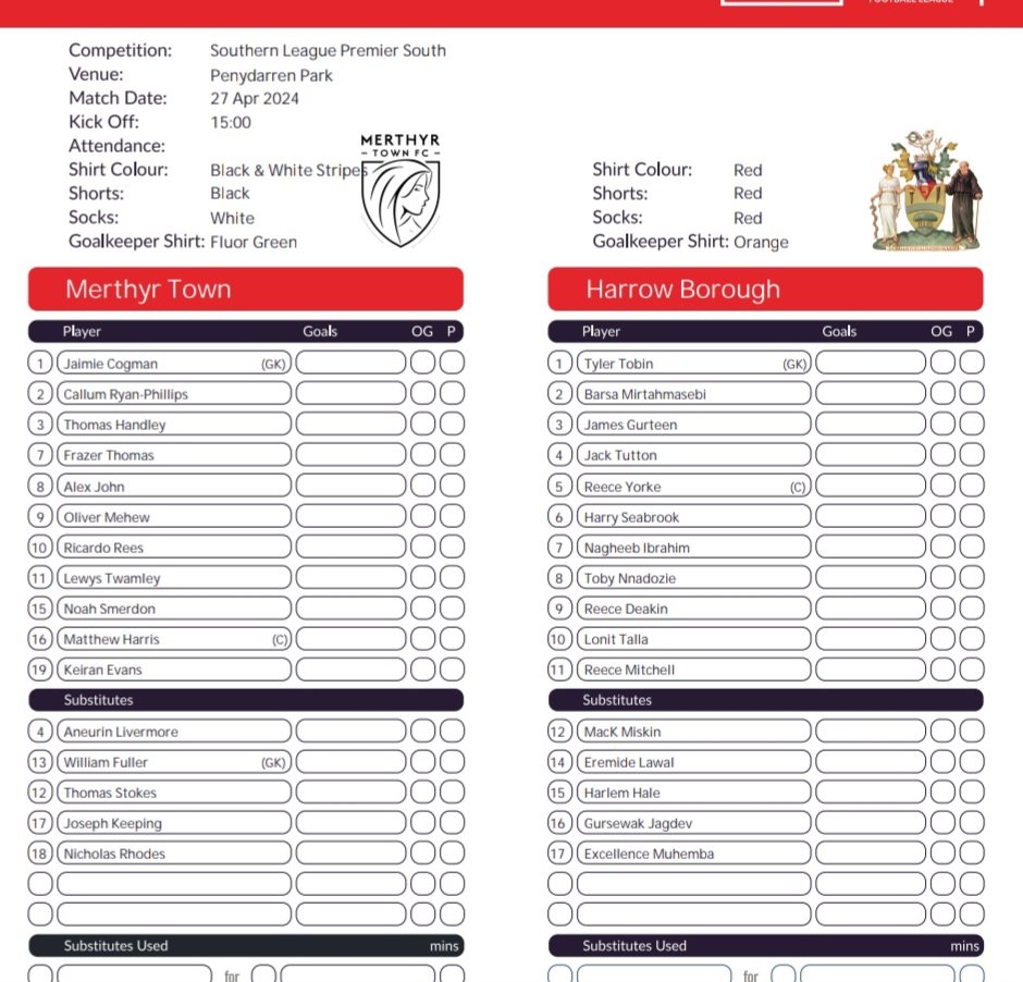 Today's Teams