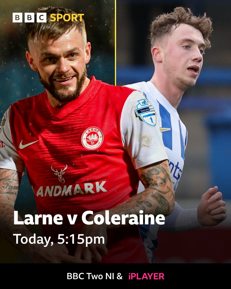 The champagne is on ice at Inver Park 🍾

Can Larne end the season with a win before the party begins?

Watch live on BBC Two NI and iPlayer from 5:15pm 📺

#BBCFootball #BBCIrishPrem