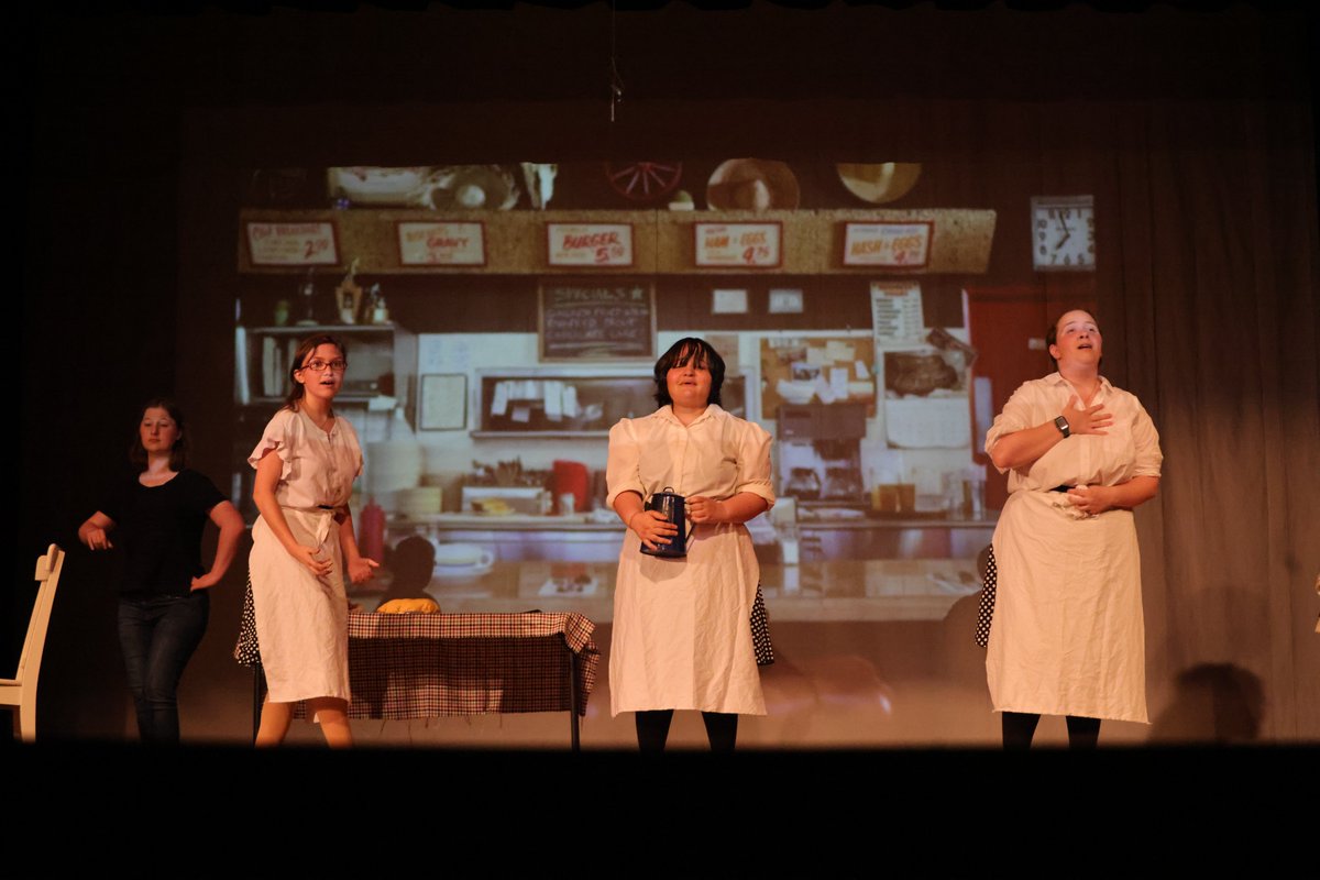 StefanieTsompa2's tweet photo. So proud of our Musical Theatre and Technical Theatre Design and Production students.  They shined bright in our Musical Theatre Revue!  This was completely student-run.  Each group had a director, stage manager, and performers. Bravo!!!  @dhsHappenings @DHSTroupe4376 #vcsarts https://t.co/3PXc07XEiZ