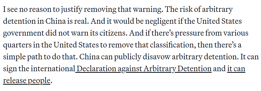 Good comments here from @MichaelKovrig. Beijing creates facts, and rather than deal with those facts, some would rather create fictions to not have to deal with those facts and put the people whom they are supposed to represent at risk.