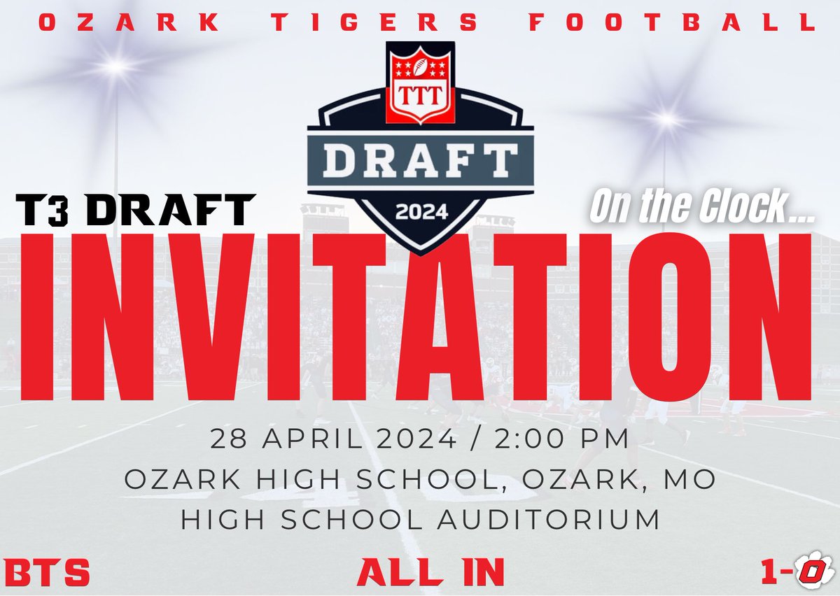🚨T-Minus 1!!!🚨

The 2024 T3 Draft!!!

<a href="/LemRepik1/">Lem Repik</a> Hard at work the past couple weeks!!! May have some updates throughout the weekend!!!

#BTS