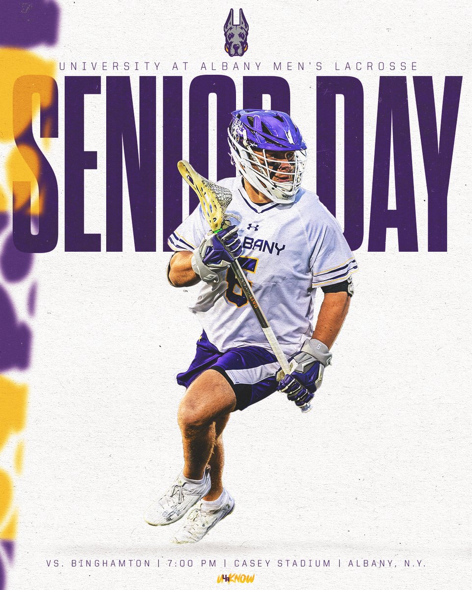 UAlbanyMLax's tweet image. It&apos;s Senior Day with the #1 seed on the line 👑

#UAUKNOW #DaneTrain
