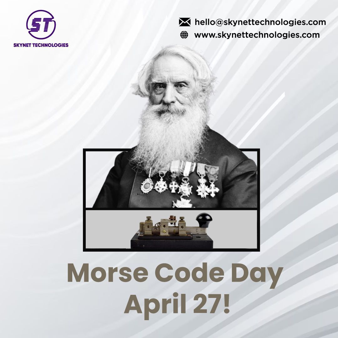 Wishing everyone a fantastic Morse Code Day! #MorseCodeDay #HappyMorseCodeDay #MorseCode