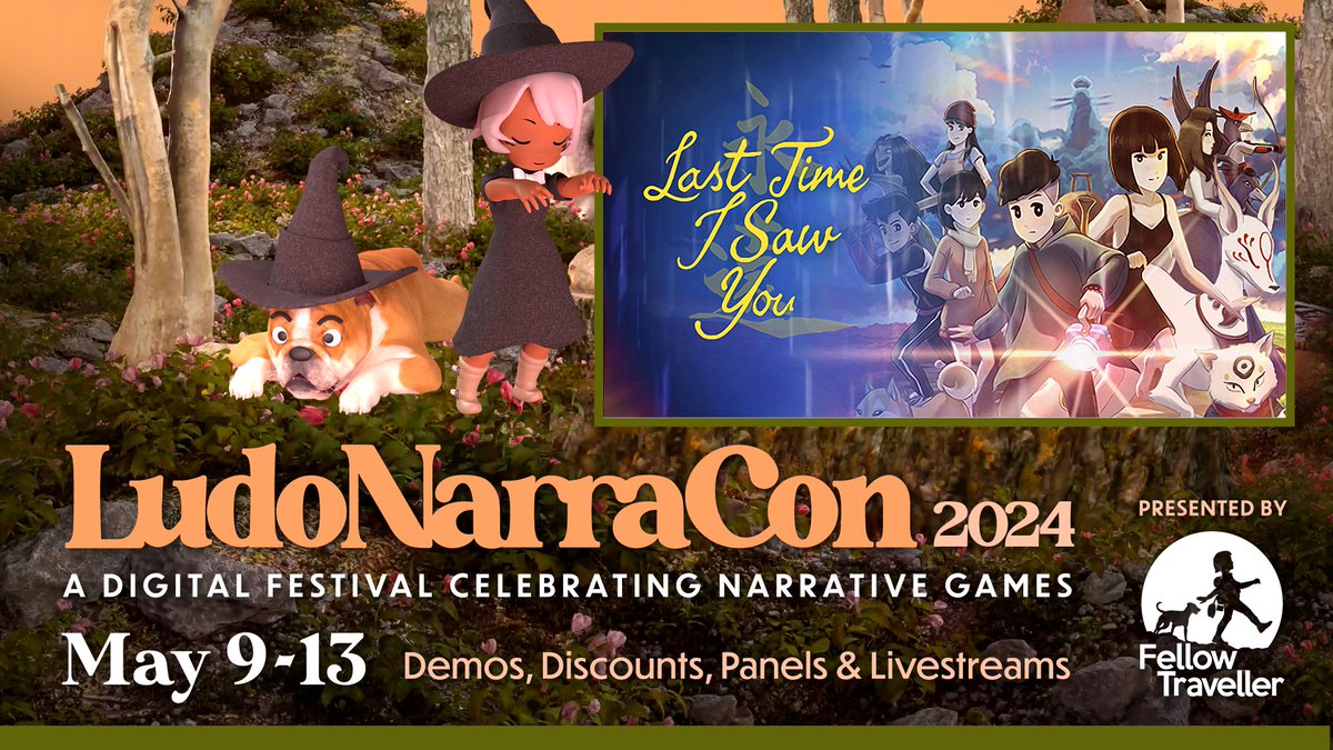 Hey hey!📢 We're part of #LudoNarracon this year!😁 So write down all the questions you may have so I can answer them during the exclusive gameplay I'll be doing on Steam during the event!👇 #screenshotsaturday