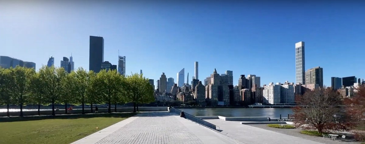 #RooseveltIsland #NYCSkyline #ILoveNY #ThingsToSo #SpringtimeVibes