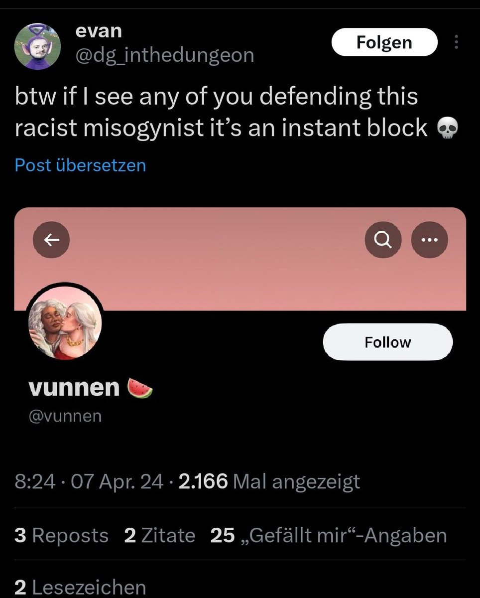 vunnen's tweet image. Just a reminder I will gladly block anyone who defends this person who spreads lies and defaming things about me.