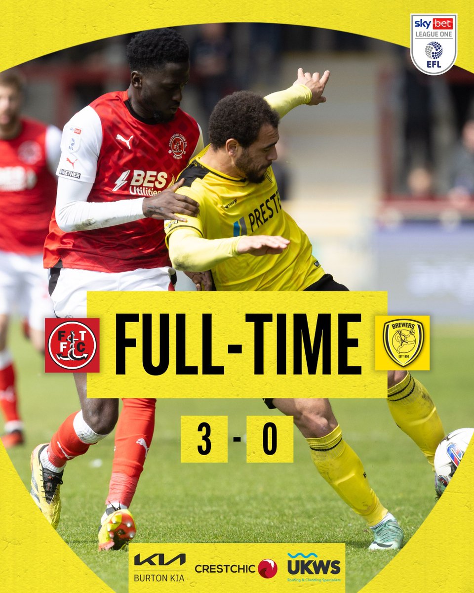 Results elsewhere mean our @SkyBetLeagueOne status is secured 🤝 #BAFC