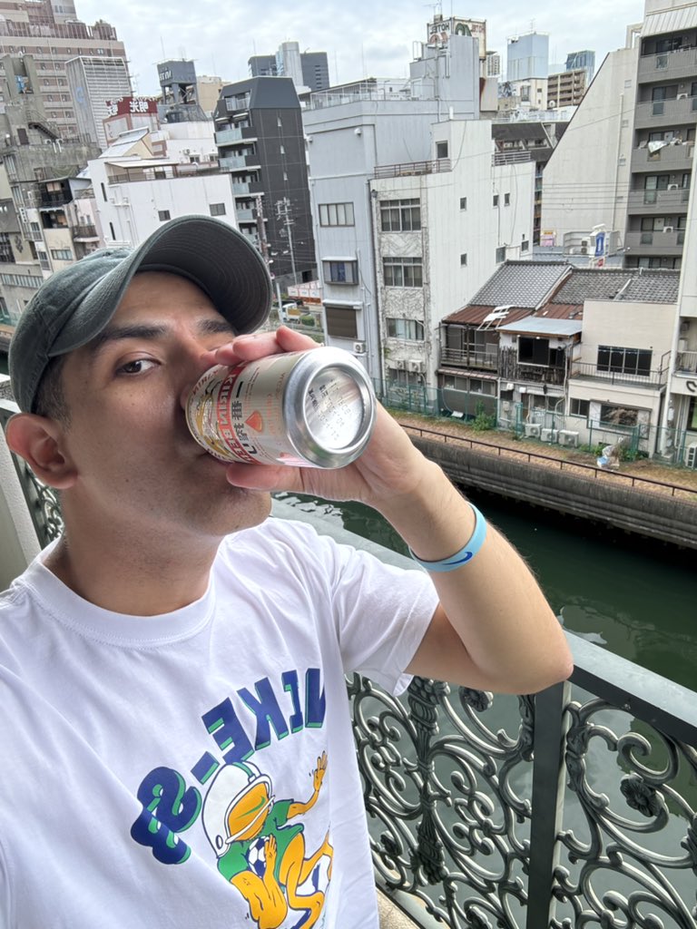 Cheers from Osaka, Japan 🍻🇯🇵 #LastStop