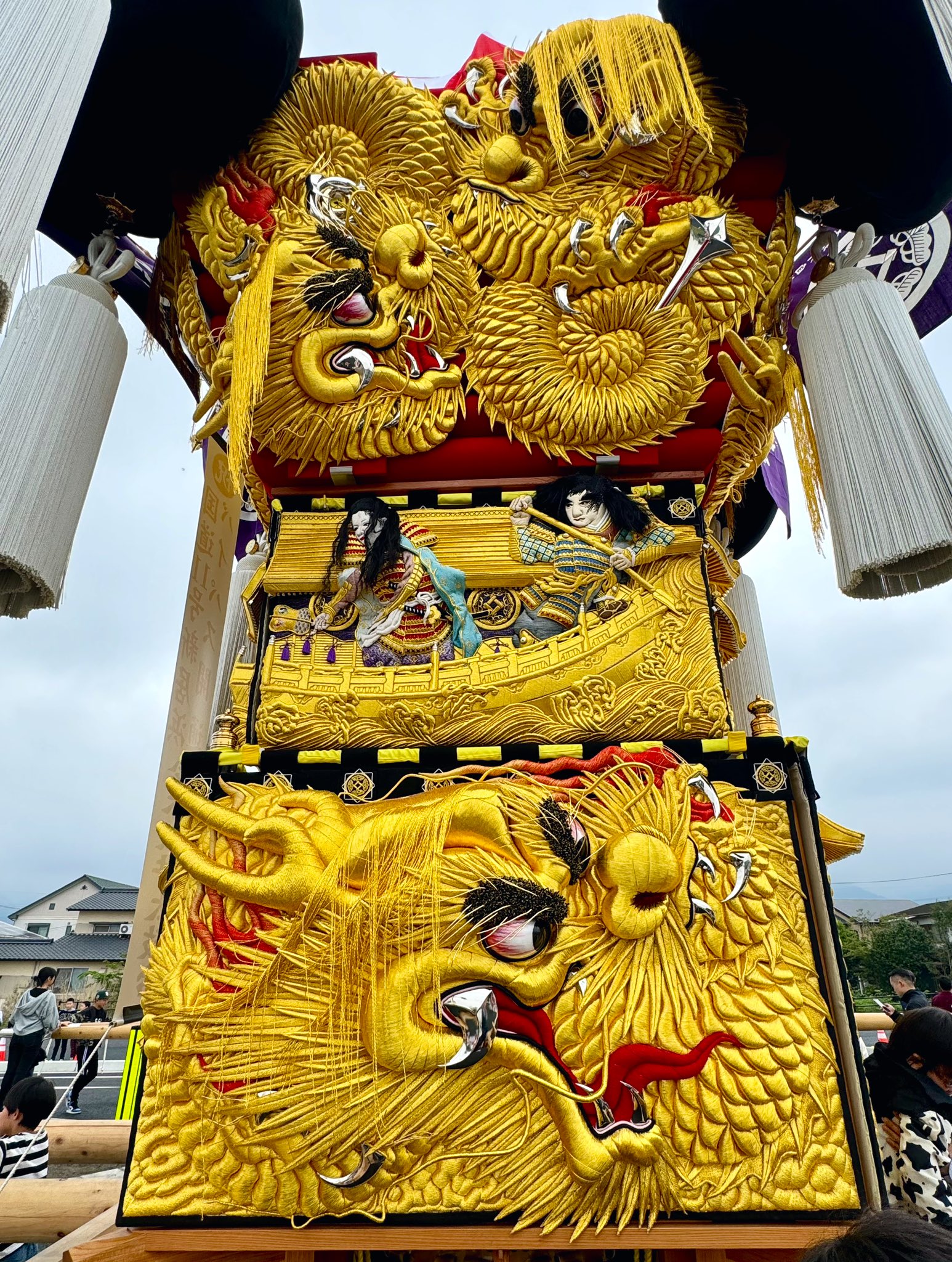 太鼓台幕 船屋太鼓台