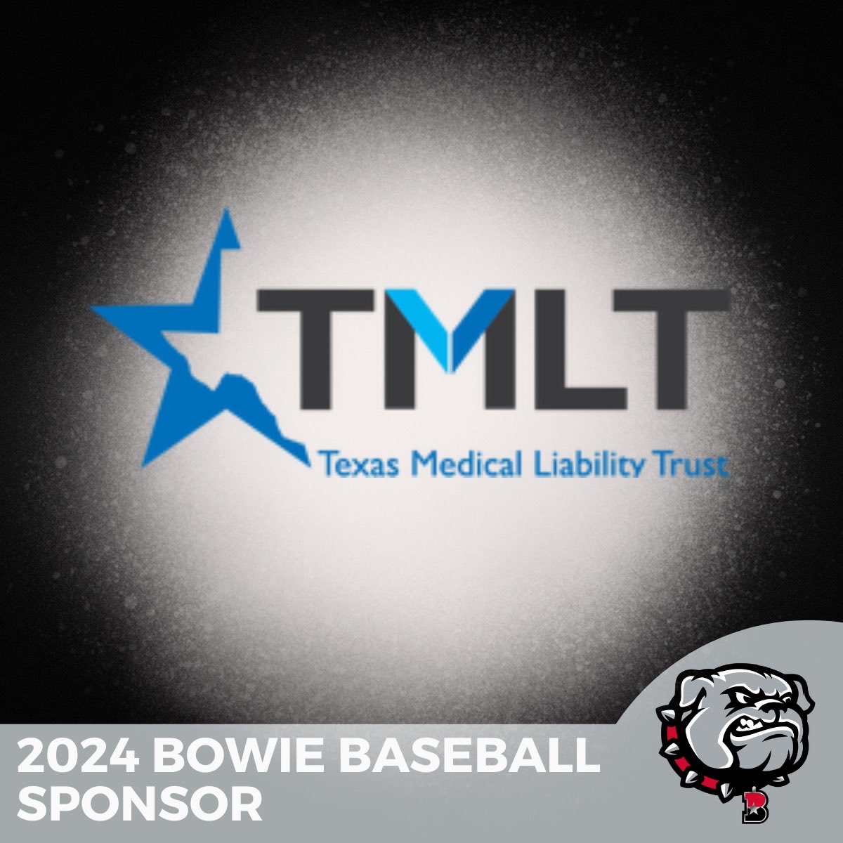 Thank you to our sponsor Texas Medical Liability Teist for their support of Bowie Baseball!
