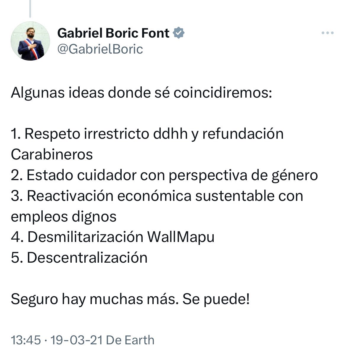 Woke <a href="/GabrielBoric/">Gabriel Boric Font</a>