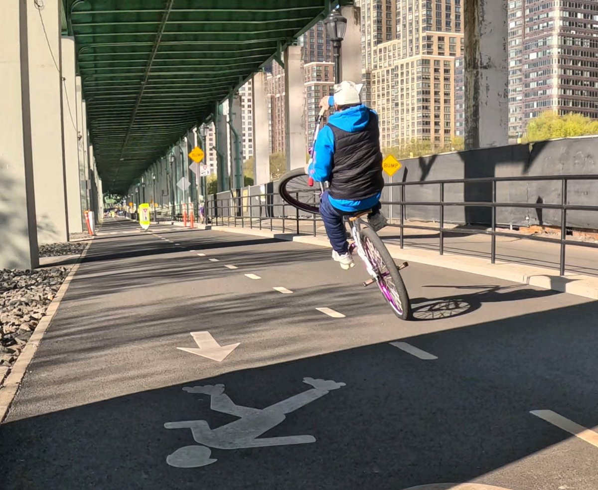 Wheelies, man #bikenyc