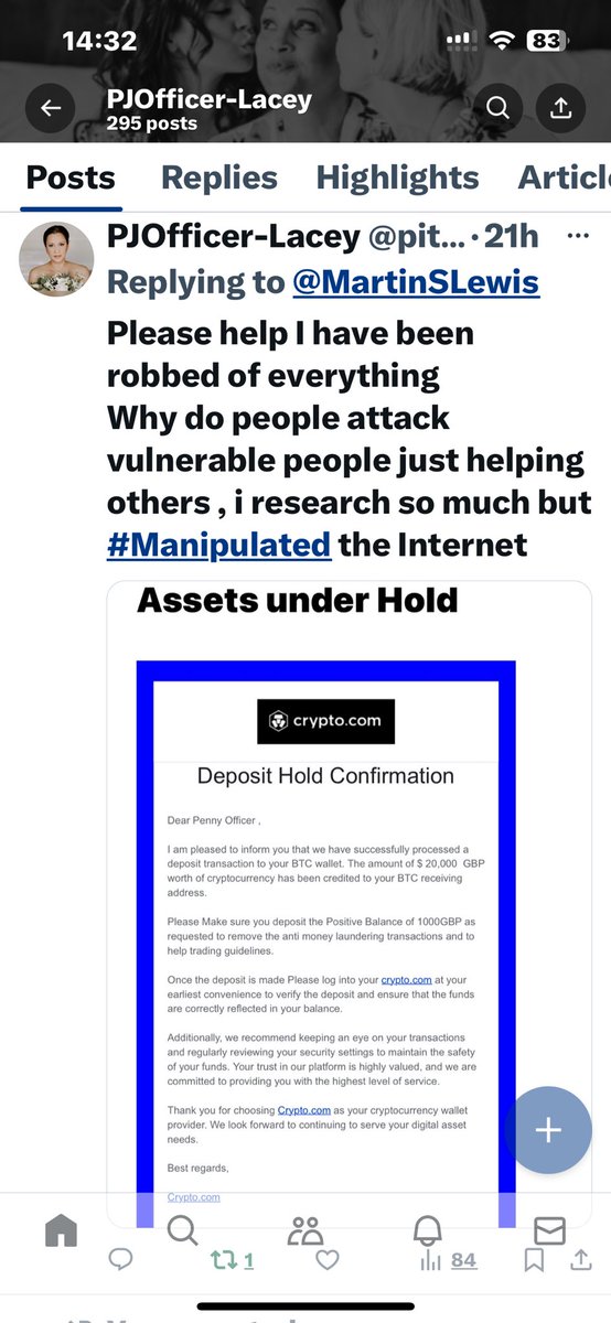 pittstop5's tweet photo. @MartinSLewis please could you help me to expose these people stealing from the vulnerable it’s appalling 
#mentalhealthsocialworker…. Trying to support those who have been robbed and cheated via the internet 🙏 https://t.co/9w55I4otm0