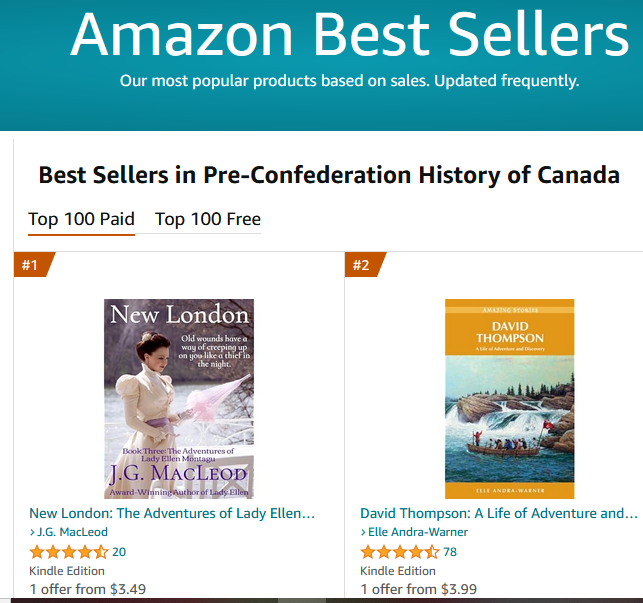 New London is a #1 Amazon #bestseller in History of Canada! 📚🇨🇦🔥🥳 mybook.to/NewLondon 20-year-old Ellen Montagu is a new mother living in the British colony of Upper Canada. Not even a decade after the fledgling nation was consumed by rebellion, Ellen and Cormac try to…