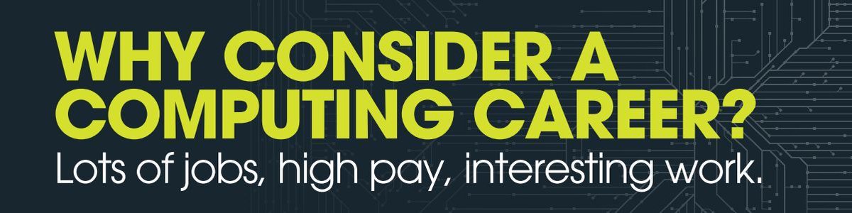 weteachcs's tweet photo. Counselors For Computing has a poster for school counselors to use that illustrates the various pathways into computing careers. This tool is especially useful for high school seniors weighing their future options.

See the poster: https://t.co/YUPFd9cmNi https://t.co/fi1FDO4HbD