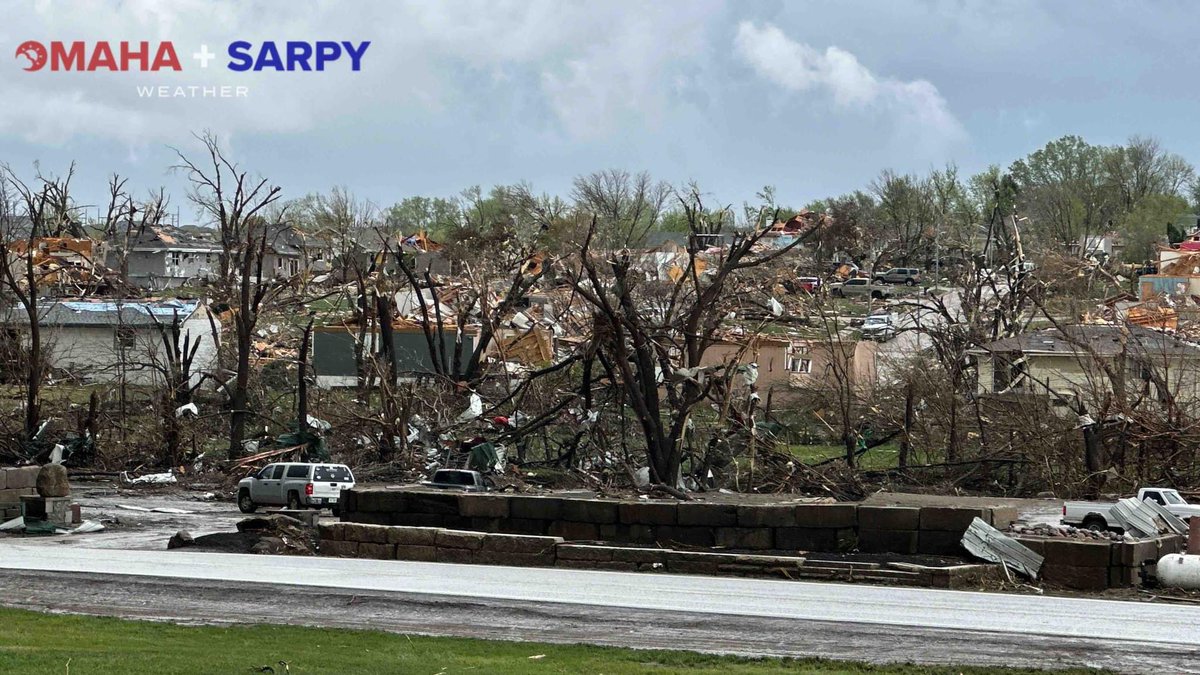 Our thoughts & prayers are with everyone affected by the tornadoes in our community. Thankful for Omaha there were not any serious injuries. We are proud of our members called into action to help with the search & rescue efforts. #NebraskaStrong Photo from @omaha_scanner