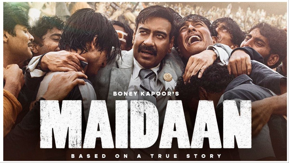 #AjayDevgn starrer #Maidaan has maintained a good hold on its third weekend. When we said on its release date that #Maidaan will beat #BMCM at the box office in the long run, people were laughing at us. Now this is going to be true. Beating an event-action film in a clash is a…