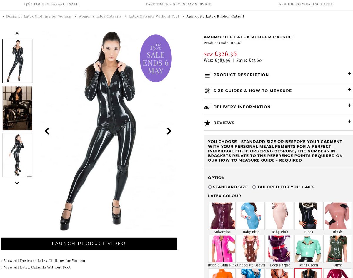 The Aphrodite Latex Catsuit by @westward_bound On Sale Now: westwardbound.com/aphrodite-late…