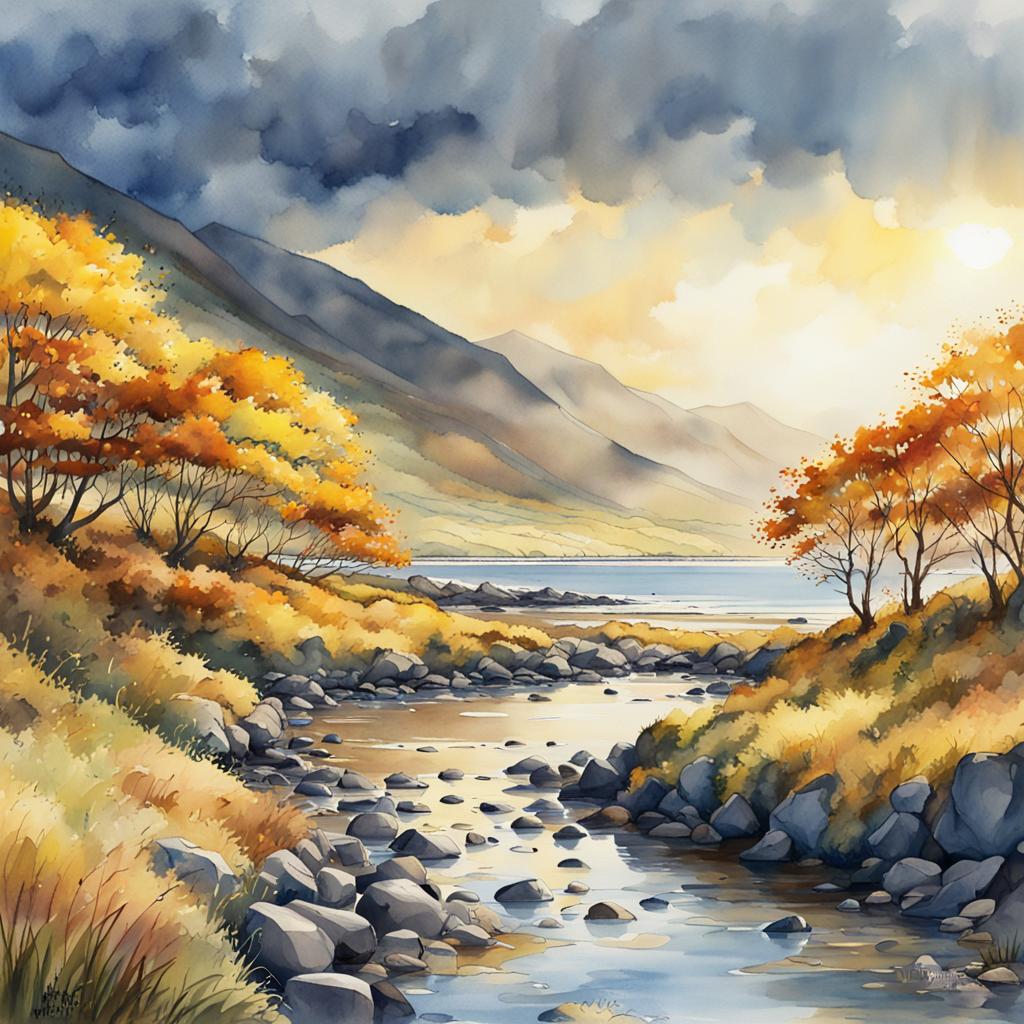 Autumn morning, Murlough Nature Reserve, Co Down #irishart #irishartist #irishartists #irishartforsale #irishartcollectors #irishartgalleries #irishlandscapes #irishlandscapesketch #nftdealer #nftinvestor #nftinvestors #nftart #nftartist #nftcommunity #nftcollector #nftcollectors