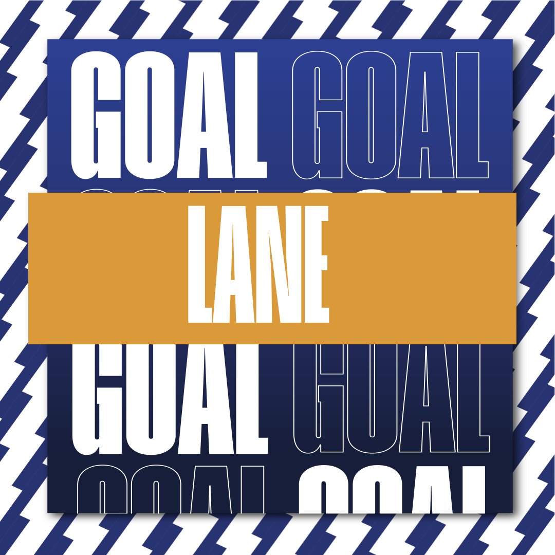 Lane scores ⚽️