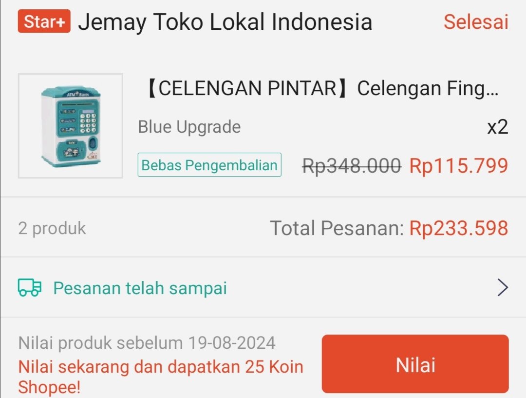 HoremRiad's tweet photo. Hati2 belanja melalui online pada penjual ini belum Paket dinyatakan terima tetapi tetapi isinya berbeda. Penipuan https://t.co/43mST2lNJx