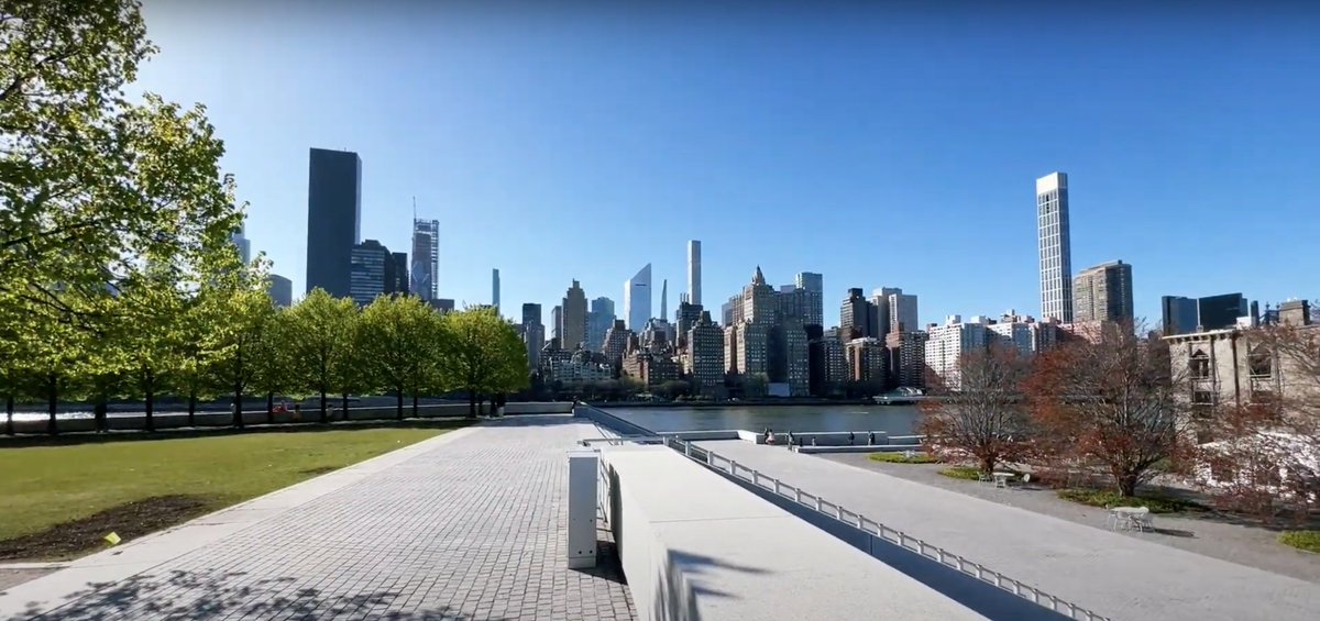 #RooseveltIsland #NYCSkyline #ILoveNY #ThingsToSo #SpringtimeVibes