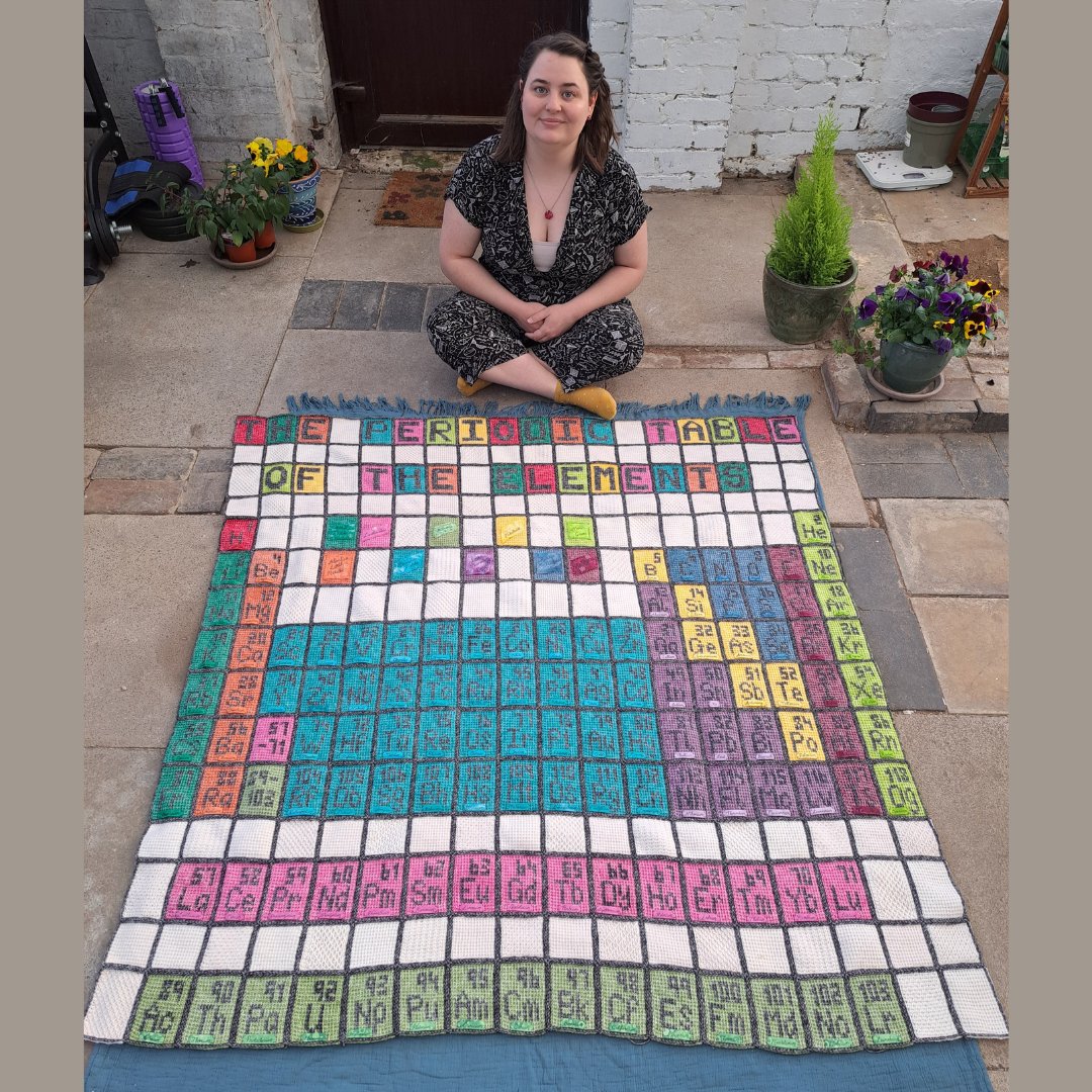 3.5 years ago I decided to make a Periodic Table...2 years ago I restarted the project all over using a different technique... Now...! I have made the Periodic Table of the Elements! And... it's going on display at the @sciencemuseum in London for Create Lates!! Woohoo!