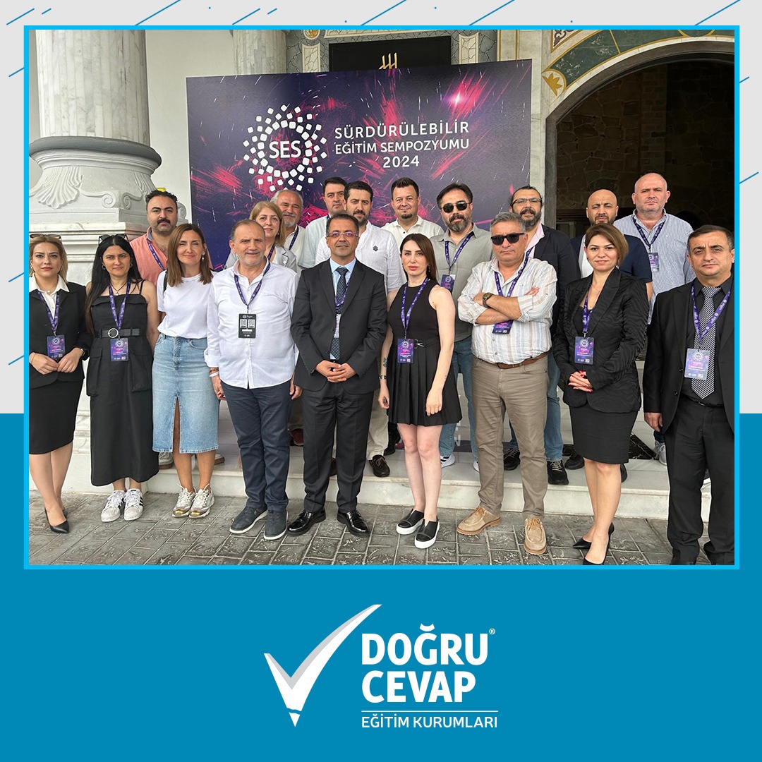 Doğru Cevap Eğitim Kurumları olarak Antalya'da düzenlenen Sürdürülebilir Eğitim Sempozyumu'nda kıymetli şube kurucularımız, idarecilerimiz ve  misafirlerimizle bir araya geldik. SES24'e katılımlarından dolayı kendilerine teşekkür ederiz. 

#DoğruCevap #SES24