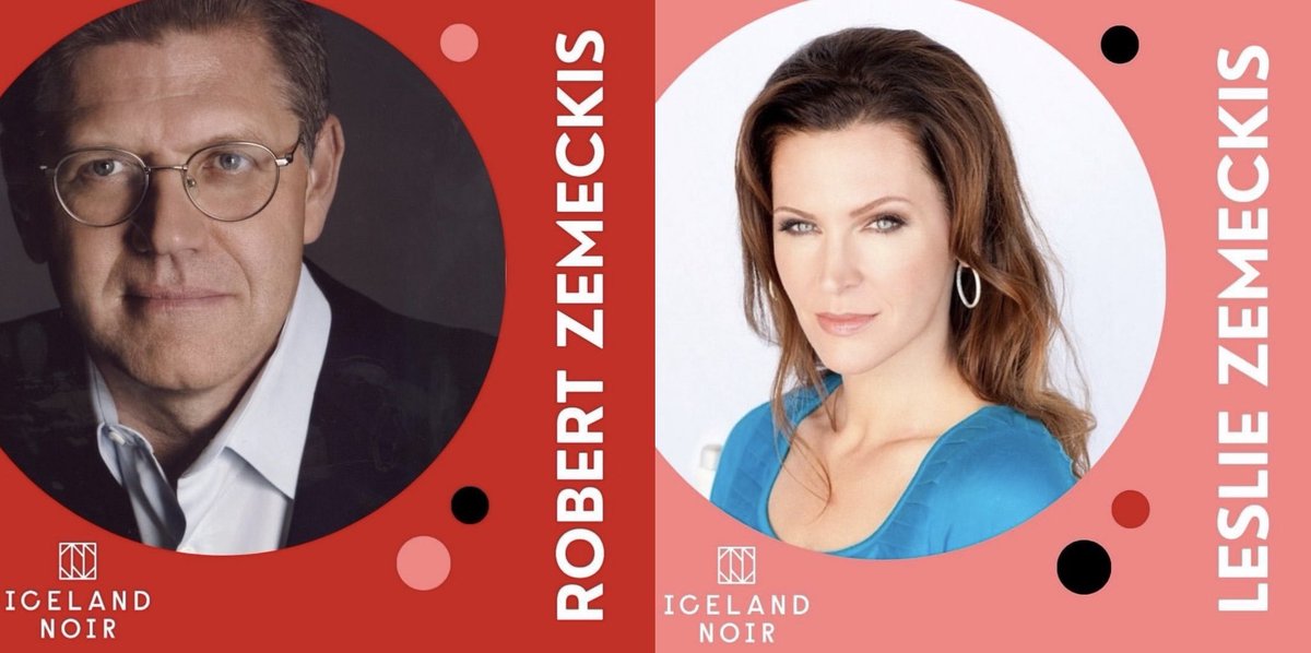 We’re so thrilled to have Academy Award winner Robert Zemeckis & author @LeslieZemeckis joining us at @icelandnoir in November. Early bird tickets now on sale: tix.is/en/event/16880…