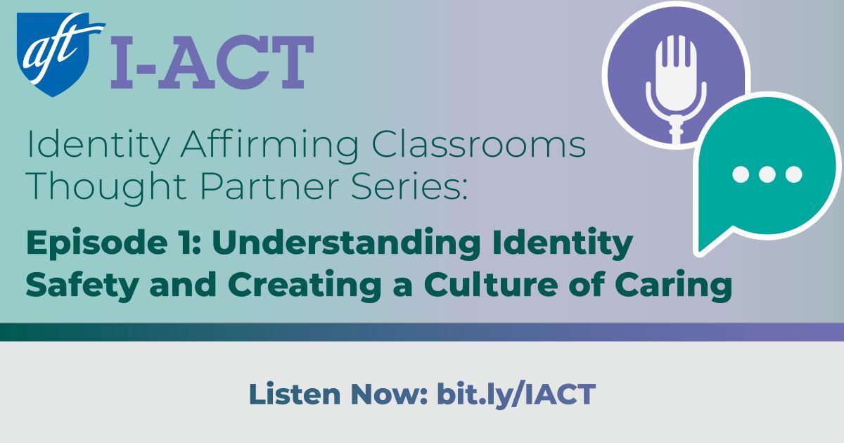 If you missed the 1st episode on creating identity safe spaces at home & school, no worries!!! Now, you have the webinar on-demand here: sharemylesson.com/webinars/i-act… . @AFTunion @Cohnvargas @DebbieZacarian @UTLAnow @CTULocal1 @BadassTeachersA @nysut @UFT @EPFederation @ShareMylesson