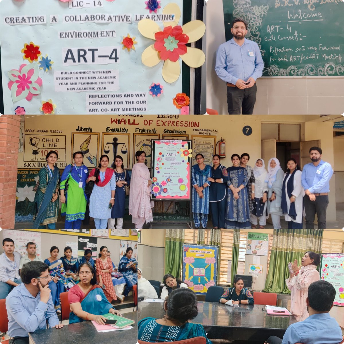 momeena_1's tweet photo. #LIC_14 , #ART_4
✨💫Empowering new connections, envisioning the future, and reflecting on our ART/Co–ART meetings. Let's pave the path for #academic excellence together!📝
@Dir_Education
@SCERT2021
@PbpandeyB https://t.co/nIwGaT8uh1