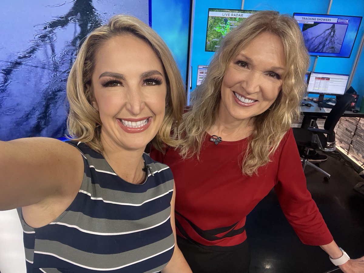 So fun catching up with my sweet friend @WSMVCarley Join us this morning on @WSMV News. #weekend