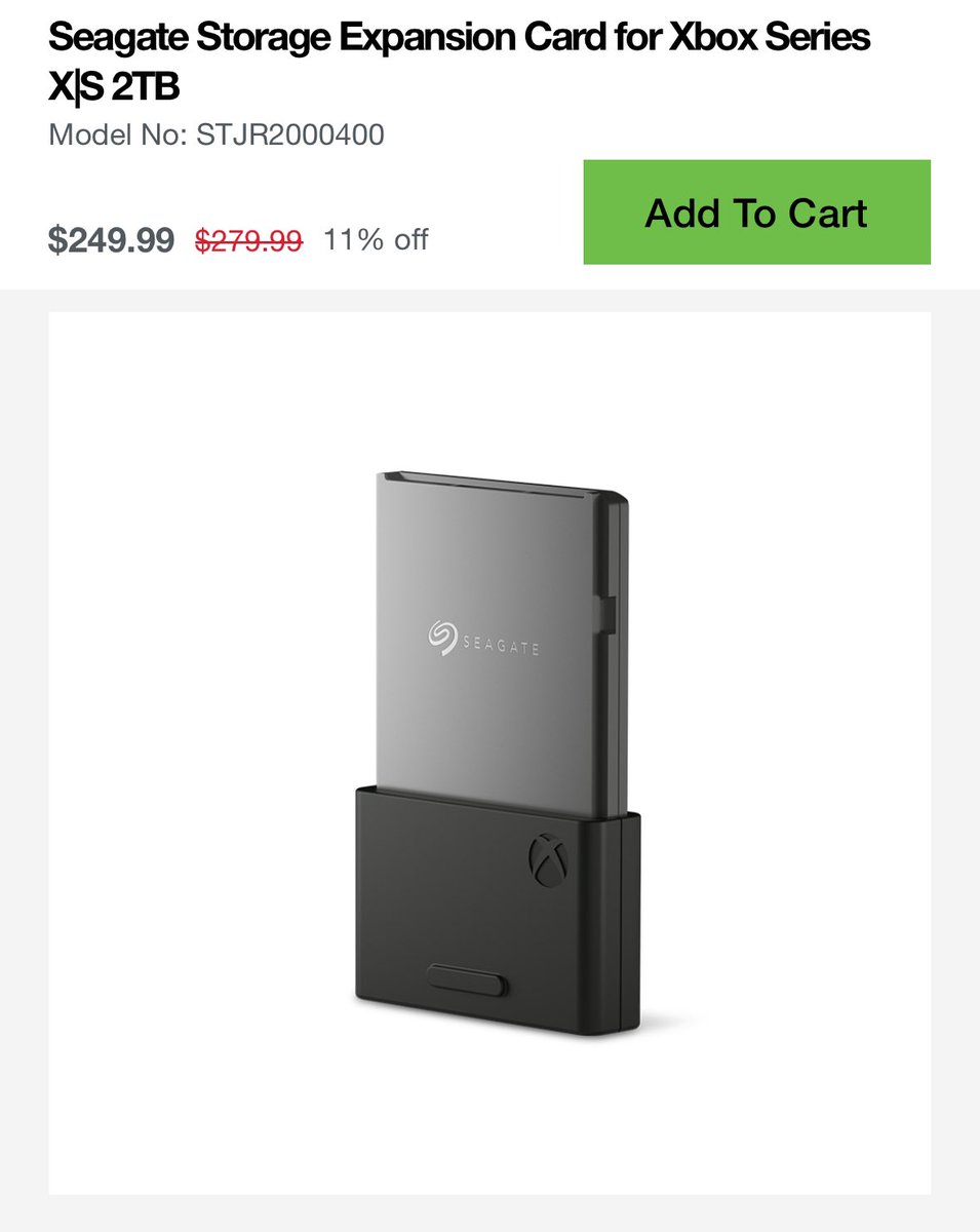 @seagategaming How do you expect us to do this when it’s half the price of the damn system? And only for twice as much internal storage the console already has, no way does it cost anywhere NEAR that amount to produce.