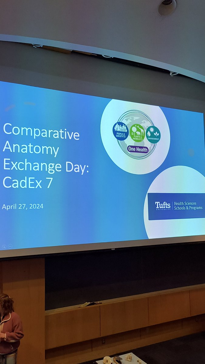 kubilusaurus's tweet photo. Excited for the start of Cadex2024  with  students from @tuftsvet  @TuftsDental and @TuftsMedSchool https://t.co/VQPUE20bAC