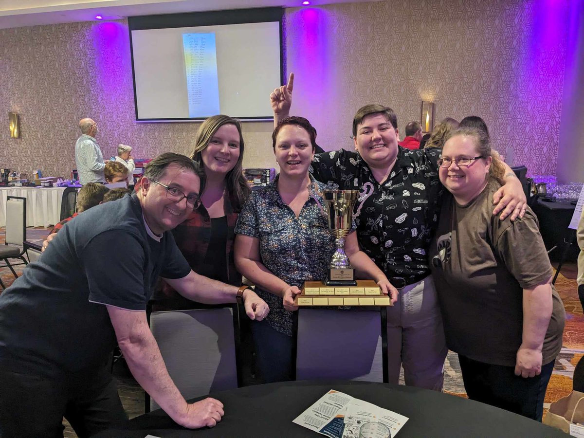 Winners of the KW Trivia Challenge! Go Little Mushrooms! 
Fundraiser for <a href="/TinyHomeTakeout/">Tiny Home Takeout</a> with the <a href="/KofC/">Knights of Columbus</a> Waterloo