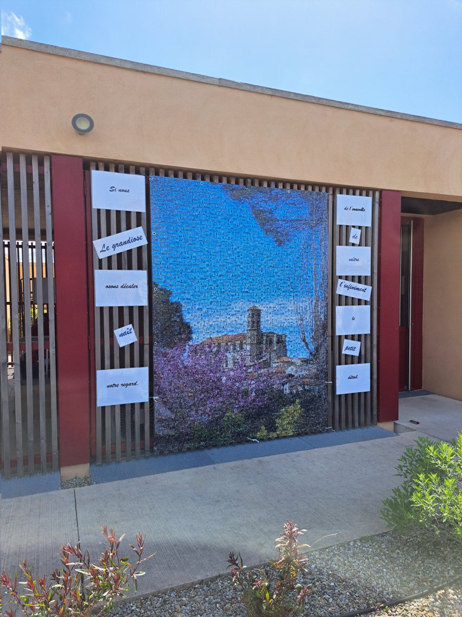 EAMStVincent's tweet photo. Vernissage de la mosaïque dans le cadre de la manifestation "Faites de l'Art". https://t.co/M9iKRCcyGS