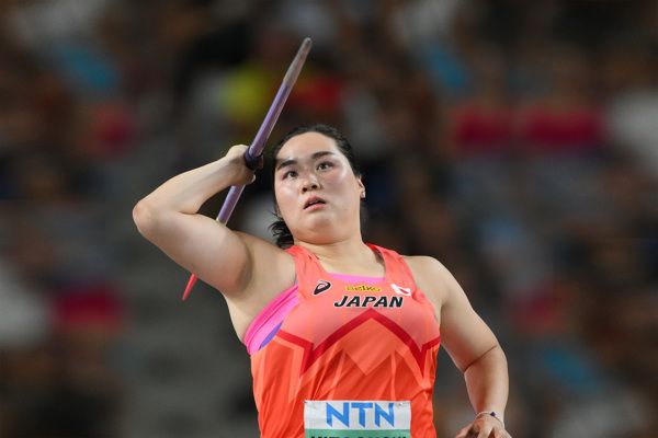 🇨🇳 @ShanghaiDL (#SuzhouDL):
Highlight of the Meeting:
 🇯🇵 Haruka Kitaguchi (@giant_babyparu) wins the Women's #JavelinThrow with 62.97m SB in the Final 3, beating 🇦🇺 Mackenzie Little (62.12m SB).
#Athletics #TrackandField #DiamondLeague 🇨🇳 #Suzhou @Diamond_League @WorldAthletics